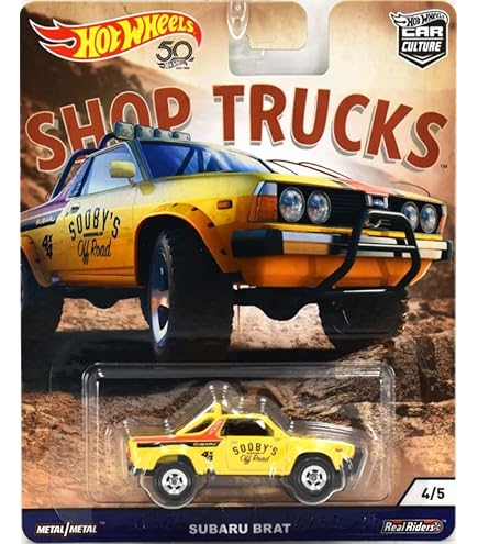 Amazon | Hot Wheels スバル ブラット 5/6 レッド | ミニカー